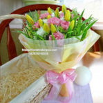 Jual Handbouquet di Jakarta 087878740559 Kode: buket-tulip