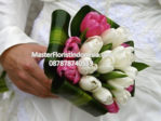 Jual Handbouquet di Jakarta 087878740559 Kode: bunga-tulip