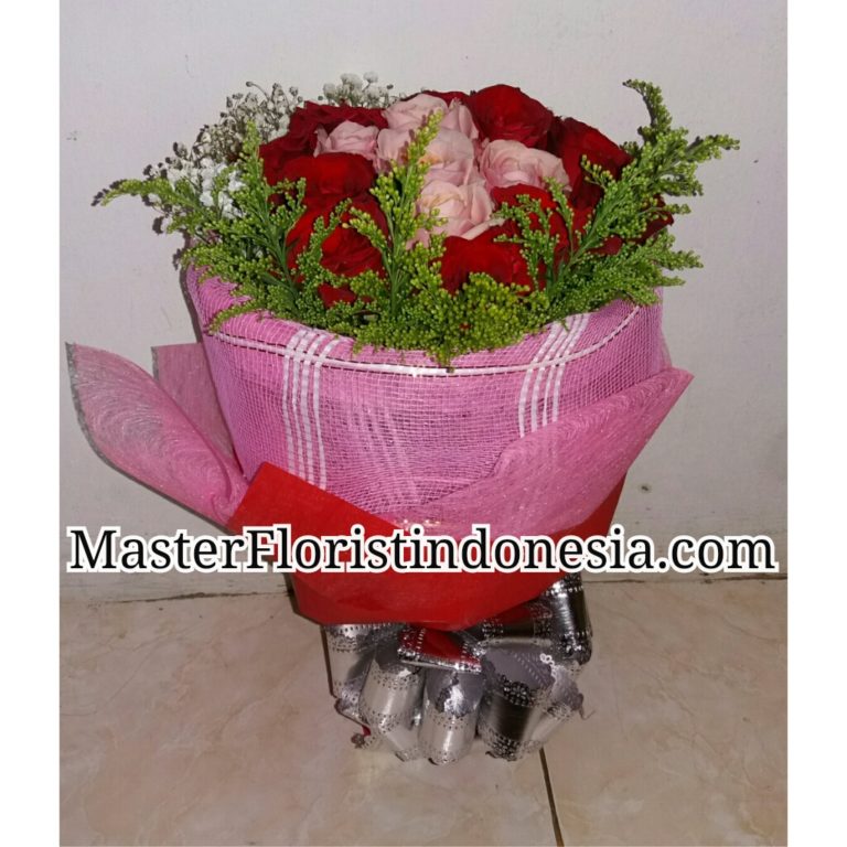 hand bouquet natal di jakarta