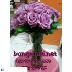 Bunga Vas Mawar Ungu | Kado Valentine untuk pacar 087878740559 | Bunga Valentine