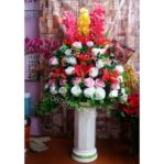 Jual Bunga Vase Artifical Valentine