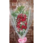 Jual Hand Bouquet Mawar 30 tangkai untuk Valentine