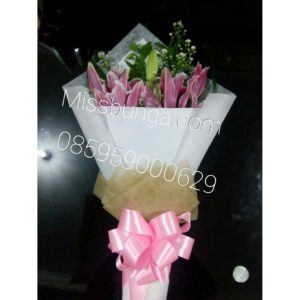 Jual Hand Bouquet Lily di Jakarta