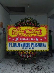 Jual Bunga Papan Wedding Online di Pasar Kemis Tangerang