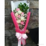 Jual Hand Bouquet Mawar di Kuningan Jakarta Selatan