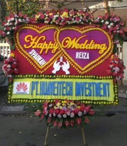 Jual Bunga Papan Pernikahan Online di Area Jakarta Selatan 087878740559