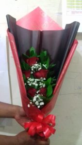 Jual Hand Bouquet Mawar di Jakarta Utara Call 087878740559