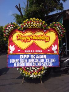 Jual Bunga Papan Pernikahan Murah di Kebayoran Lama Call : 087878740559