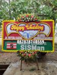 Bunga Papan Wedding di Bogor