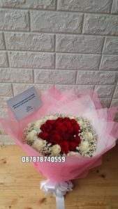 Jual Bouquet Mawar Fresh di Jakarta