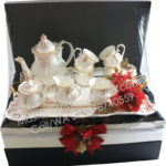 Jual Parcel Lebaran Tea Set Kramik di jakarta barat 087878740559 Kode : DB 18