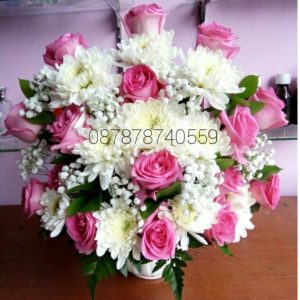 Jual Bunga Vase Mawar Di Jakarta