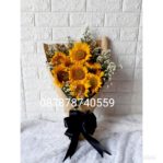 Handbouquet Sun Flower For Valentine